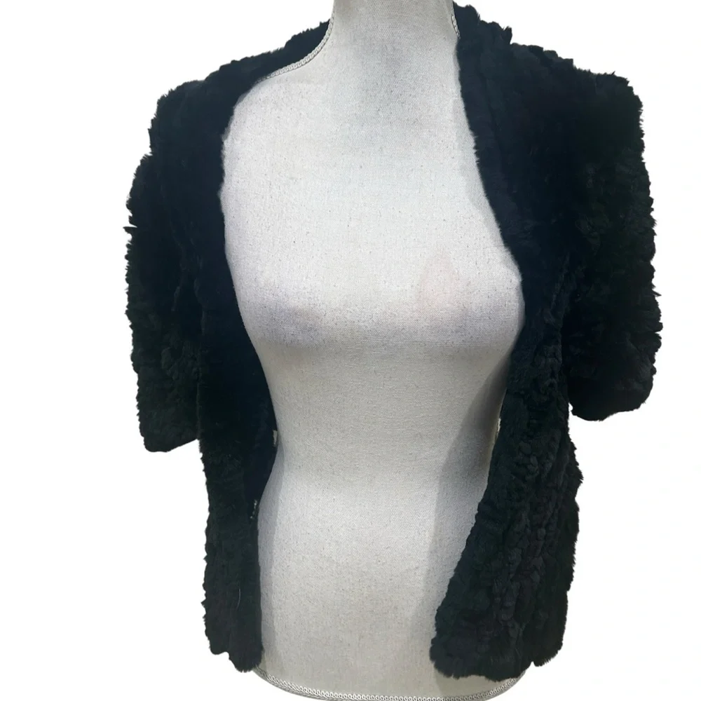 Unbranded Black Faux Fur Wrap scarf multiple versatile one size